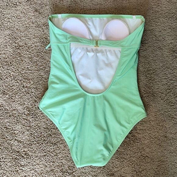New Gianni Bini strapless one piece swimsuit - Picture 3 of 10